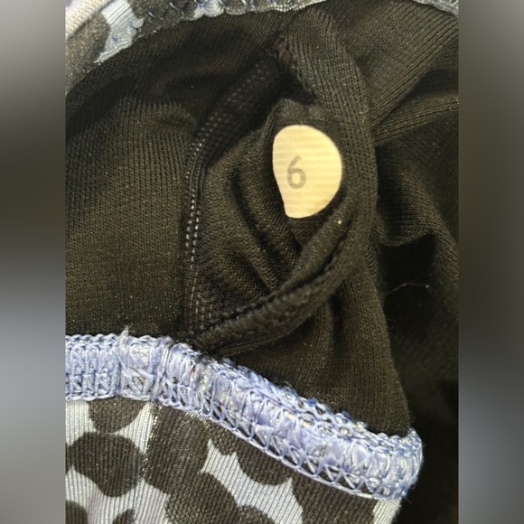 Lululemon All Sport Support Tank/Bra in Lavender Lullaby and Ace Leopard Spot 6 - Picture 8 of 8